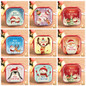 Three Styles Cute Santa Claus Gift Bag for Candy & Chocolate Supplies to Children