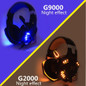 SMART Deep Bass Stereo LED Gaming Headset with Mic for Gamer