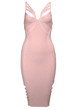Mary Pink Bandage Dress