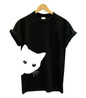 Cat Looking Tee