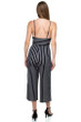 Stripe Sleeveless Jumpsuit