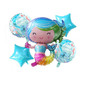 Little Mermaid Party Decoration Mermaid Balloon Banner Supplies Mermaid Birthday Party Favors Kids Birthday Parties Decorations