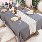 Huiran White Love Ins Lace Table Runner Rustic Wedding Table Decoration Wedding Party Supplies Weeding Decoration For Weddings
