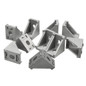 Suleve™ AJ28 10Pcs 2028 Aluminium Angle Corner Joint 20 Series Aluminum Extrusion 20x20mm Right Angle Bracket Furniture Fittings