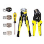 Paron® JX-D4301 Multifunctional Ratchet Crimping Tool Wire Strippers Terminals Pliers Kit