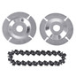 4 Inch 22 Tooth Grinder Chain Disc Angle Grinder Disc Saw Blade Chain Saw for Carving Wood Plastic