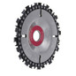 4 Inch 22 Tooth Grinder Chain Disc Angle Grinder Disc Saw Blade Chain Saw for Carving Wood Plastic