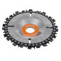 4 Inch 22 Tooth Grinder Chain Disc Angle Grinder Disc Saw Blade Chain Saw for Carving Wood Plastic