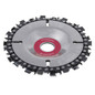 4 Inch 22 Tooth Grinder Chain Disc Angle Grinder Disc Saw Blade Chain Saw for Carving Wood Plastic