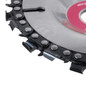 4 Inch 22 Tooth Grinder Chain Disc Angle Grinder Disc Saw Blade Chain Saw for Carving Wood Plastic
