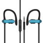 PTM T50 Sports Ear Hook Earphone Universal Wired Headset With Mic for Mobile Phones PC
