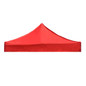 3x3m 420D Oxford Camping Tent Top Cover Awning Top Cover Waterproof UV Protection Garden Patio Tent Sunshade Canopy