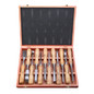 12PCS Wood Turning Carving Tool Set Chrome Vanadium Steel Wood Carving Chisels Blade Woodworking Tool