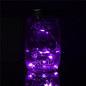 Christmas light Solar Power Hanging Glass Jar Lamp 8 LED Beads Garden Courtyard Landscape Decor Light
