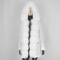 BLUENESSFAIR 2020 Waterproof Long Parka Real Fur Coat Natural Fox Fur Collar Hood Outerwear Winter Jacket Women Warm Streetwear