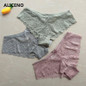 7PCS/LOT Nylon Sexy Lace Women Fashion Cozy Lingerie Tempting Pretty Briefs Panties Cotton Crotch Low Waist Cute Women Underwear