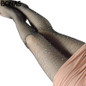 BONAS Summer Fishnet Diamond Pantyhose Women Sexy Fashion Shiny Net Tights Female Slim Rhinestone Mesh Nylon Stockings Tights