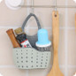 Useful Suction Cup Sink Shelf Soap Sponge Drain Rack Kitchen Sucker Storage Tool