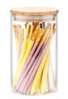 Glass Jars with Bamboo Lids