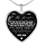 Birthday Gift For Daughter,To My Daughter Necklace, Necklace For Daughter From Dad,Special Necklace For Daughter,Best Gift For Daughter From Dad,Amazing Daughter Necklace 993dhds