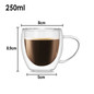 Heat Resistant Double Wall Glass Cups