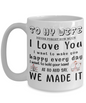 To my wife:mug for wife,coffee mug for wife,valentine gift for wife,special mug for wife,amazing gift for wife,birthday gift for wife,husband and wife mug,best valentine gift for wife