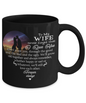 To my wife: mug for wife, amazing mug for wife from husband,valentine mug to wife, special coffee mug for wife, birthday gift for wife
