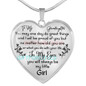 To my granddaughter: Birthday gifts for granddaughter, best gifts for granddaughter, special granddaughter necklace, grandma and granddaughter necklace, amazing granddaughter necklace, to my granddaughter necklace 475fDbn