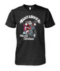 Santa Biker Merry Christmas T- Shirt
