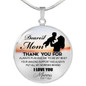 To My Mom Necklace Amazing Gifts For Mom From Son - I Love You, Mommy 1062mo