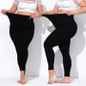 Plus Size Women Leggings Seamless Tummy Fitness Pants High Waist Workout Trousers Body Slimming Leggings Female Stretch Pants