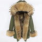 OFTBUY 2020 Winter Jacket Women Long Parka Real Fox Fur Coat Natural Raccoon Fur Collar Hood Thick Warm Streetwear Parkas New