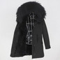 OFTBUY 2020 Winter Jacket Women Long Parka Real Fox Fur Coat Natural Raccoon Fur Collar Hood Thick Warm Streetwear Parkas New
