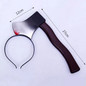 Horror Headband Halloween Decoration Scary Knife Halloween Accessories Props Halloween Party Supplies Event Party Decor