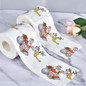 22m/Roll Santa Claus Reindeer Christmas Toilet Paper