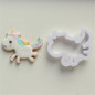 8pcs Unicorn Plastic Cookie Cutter