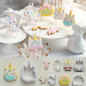 8pcs Unicorn Plastic Cookie Cutter