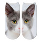 New 3D Printing Women Socks Cotton Sock Fashion Unisex Animal Socks Cat