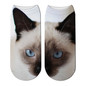 New 3D Printing Women Socks Cotton Sock Fashion Unisex Animal Socks Cat