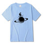 Men tshirt 100% cotton short sleeve funny tshirts space design