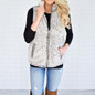 Womens Faux Fur Vest