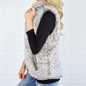 Womens Faux Fur Vest
