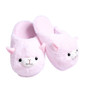 Cute Alpaca Home Women Fur Slippers Winter Warm Plush Furry Slippers