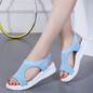 New Women Sandals Female Shoes Summer Wedge Comfortable Sandals Ladies Slip-on Flat Sandals Women Sandalias 35-44