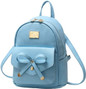 Women Fashion Girls Bowknot Cute PU Leather Backpack Mini Backpack Purse/Free Shipping