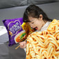 Instant Noodles Plush Pillow and Blanket Kawaii Ramen Bedroom Accessory #JU2794