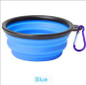 1PC Foldable Silicone Bowl for Pet Candy-Colored Outdoor Travel Portable Nursing Pitcher Pet Dog Bowl