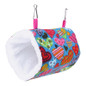 Warm Canvas + cashmere Bird Hamster Chinchilla Hanging Bed Cage Hanging Nest Bed Small Pet House Hammock Small Animal Cage Bed