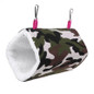 Warm Canvas + cashmere Bird Hamster Chinchilla Hanging Bed Cage Hanging Nest Bed Small Pet House Hammock Small Animal Cage Bed