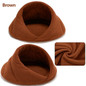 Warm cat/dog cave bed cushion mat